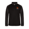 Grand Rapids Wrestling Black Sport Tonal Blend 1/4-Zip Pull-Over