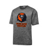 Grand Rapids Wrestling Grey-Black Posicharge Electric Heather T-Shirt