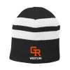 Grand Rapids Wrestling Striped Beanie