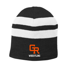 Grand Rapids Wrestling Striped Beanie
